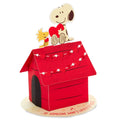 Valentine's Day Card - 3D Pop Up PEANUTS™ SNOOPY Doghouse Design