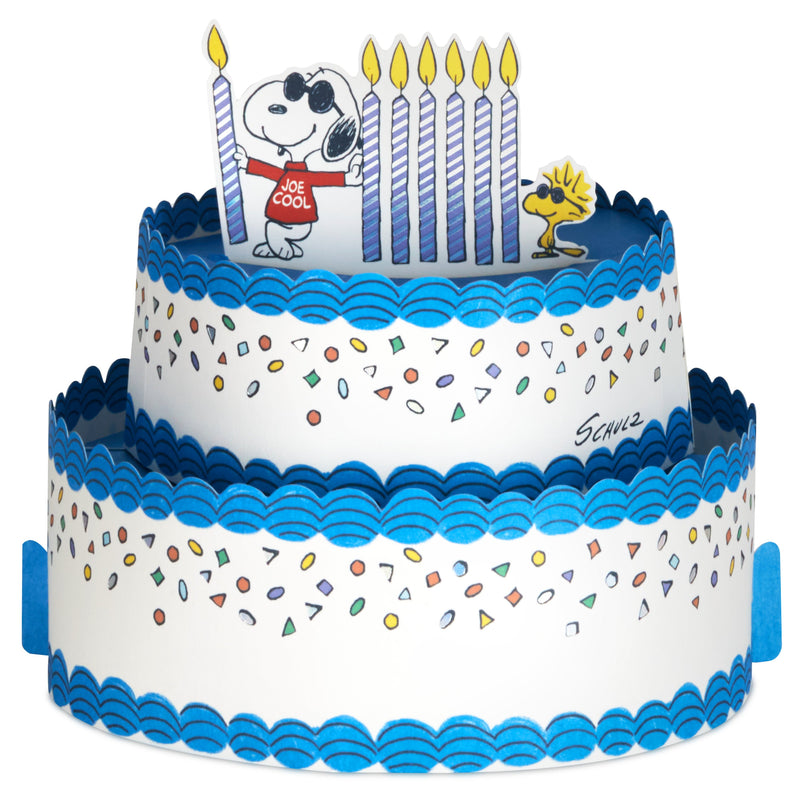 PEANUTS™️ Joe Cool Paper Wonder Collection 3D Pop-Up Birthday Card