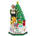 Christmas Paper Wonder Card - 3D Pop Up Buddy the Elf with Tree and Light and Sound Design