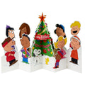 Christmas Card - 3D Pop Up Jumbo PEANUTS™ Children & SNOOPY Design