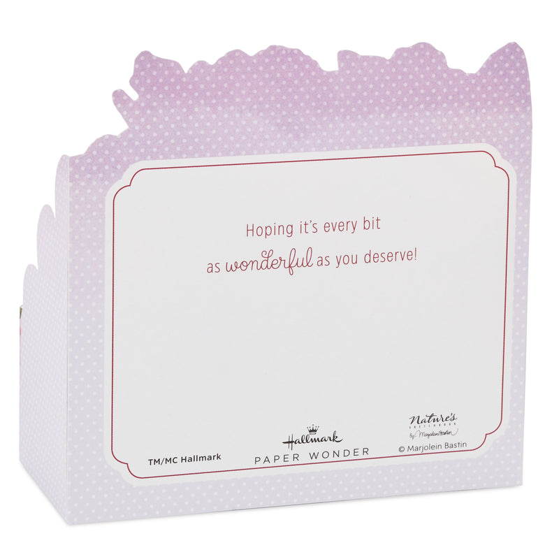 Paper Wonder Any Occasion Card - Marjolein Bastin 3D Pop-Up Flowers Design