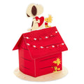 Valentine's Day Card - 3D Pop Up PEANUTS™ SNOOPY Doghouse Design