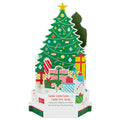 Christmas Paper Wonder Card - 3D Pop Up Buddy the Elf with Tree and Light and Sound Design