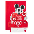 Valentine's Day Card - 3D & Pop Up Musical & Light Up Disney Mickey Mouse Design
