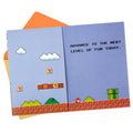 Musical and Light Up Birthday Card - Nintendo Super Mario Bros. World 1 Design