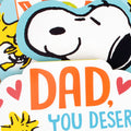 Musical Father's Day Card for Dad - 3D & Pop Up PEANUTS™ SNOOPY & WOODSTOCK Design