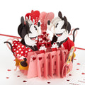 Paper Wonder Valentine's Day Card - 3D Disney Mickey & Minnie Mouse Design