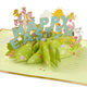PEANUTS SNOOPY & Woodstock 3D Pop Up Easter Card