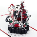 Christmas Paper Wonder Card - 3D Disney The Nightmare Before Christmas Design