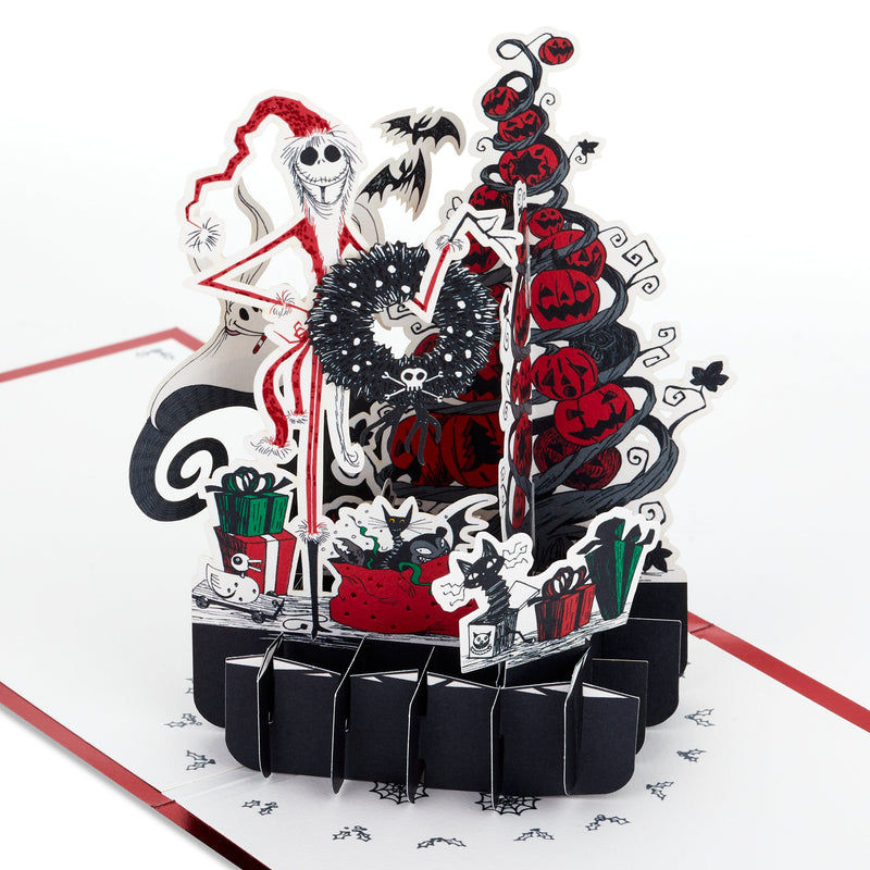 Christmas Paper Wonder Card - 3D Disney The Nightmare Before Christmas Design
