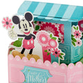 Mother's Day Card - 3D Pop-Up Disney Mickey Mouse & Flower Cart Design
