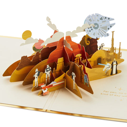 Any Occasion Greeting Card - 3D Pop-Up Star Wars™ Design