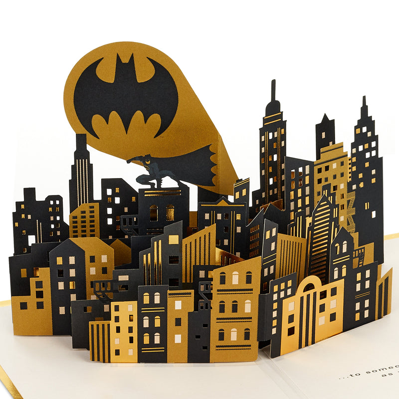 Any Occasion Greeting Card - 3D Pop-Up Batman Design