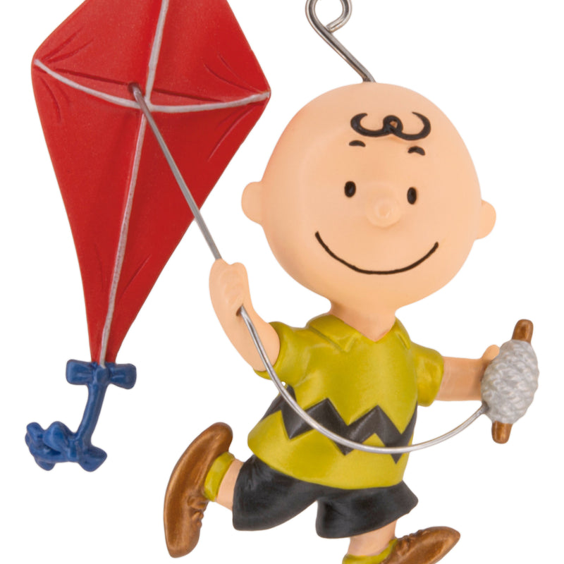 Collectable PEANUTS™ Hanging Ornament - Charlie Brown with Kite Design