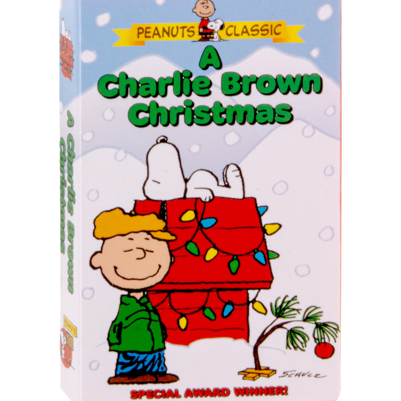 Collectable PEANUTS™ Hanging Ornament - A Charlie Brown Christmas Special VHS