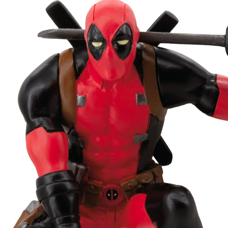 Collectable MARVEL Hanging Ornament - Deadpool with Katana Swords & Pose