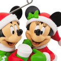 Collectable Disney Christmas - Festive Mickey & Minnie Mouse Ornament