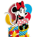 Birthday Card - 3D Pop Up Disney Minnie Mouse & Gifts Design