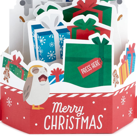Christmas Musical Paper Wonder Card - 3D Pop-Up Star Wars™ R2-D2 Light and Music Design