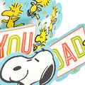 Musical Father's Day Card for Dad - 3D & Pop Up PEANUTS™ SNOOPY & WOODSTOCK Design