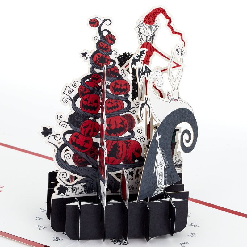 Christmas Paper Wonder Card - 3D Disney The Nightmare Before Christmas Design