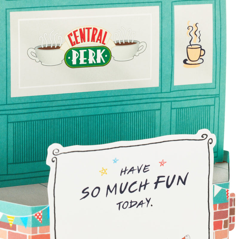 Warner Bros FRIENDS Paper Wonder Collection 3D Pop-Up Birthday Card