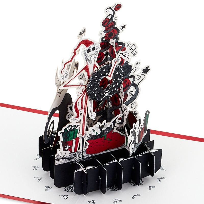 Christmas Paper Wonder Card - 3D Disney The Nightmare Before Christmas Design