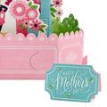 Mother's Day Card - 3D Pop-Up Disney Mickey Mouse & Flower Cart Design