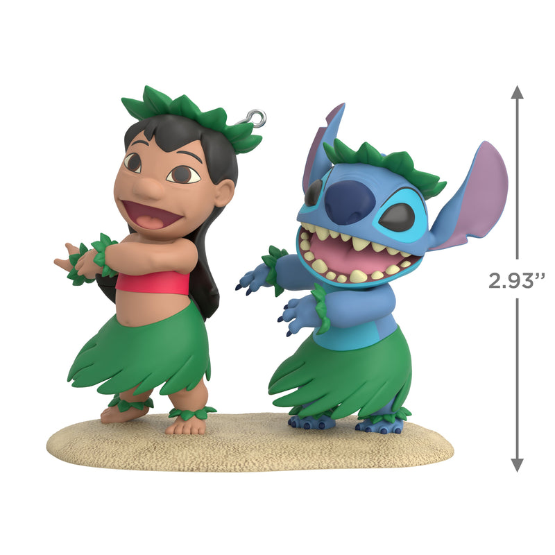 Keepsake Disney Hanging Ornament - Lilo & Stitch Dancing Design