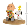 Keepsake PEANUTS™ Hanging Ornament - Charlie Brown, SNOOPY & WOODSTOCK with Comic Design