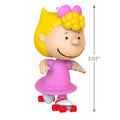 Keepsake PEANUTS™ Hanging Ornament - Sally Brown Roller-skating Design