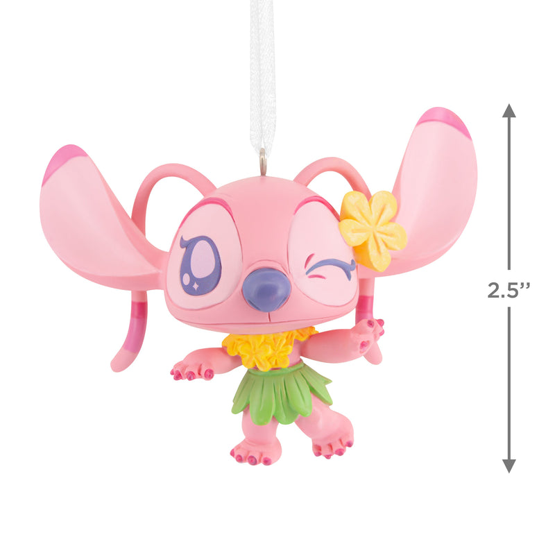 Collectable Disney Hanging Ornament - Lilo and Stich, Angel Dancing Design