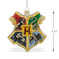 Harry Potter™ Glass Ornament - Hogwarts™ Crest