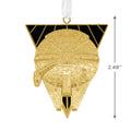 Premium Collectable Star Wars™ - Golden Millennium Falcon Ornament