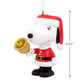 Collectable PEANUTS™ Santa SNOOPY Christmas Ornament