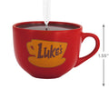 Collectable Gilmore Girls - Luke's Diner Coffee Cup Ornament