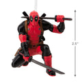 Collectable MARVEL Hanging Ornament - Deadpool with Katana Swords & Pose