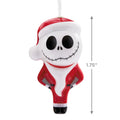 The Nightmare Before Christmas Hanging Ornament - Santa Jack Skellington