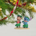 Keepsake Disney Hanging Ornament - Lilo & Stitch Dancing Design