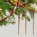 Keepsake Harry Potter™ Ornaments - 3 Pack Magic Wands Design
