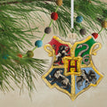 Harry Potter™ Glass Ornament - Hogwarts™ Crest