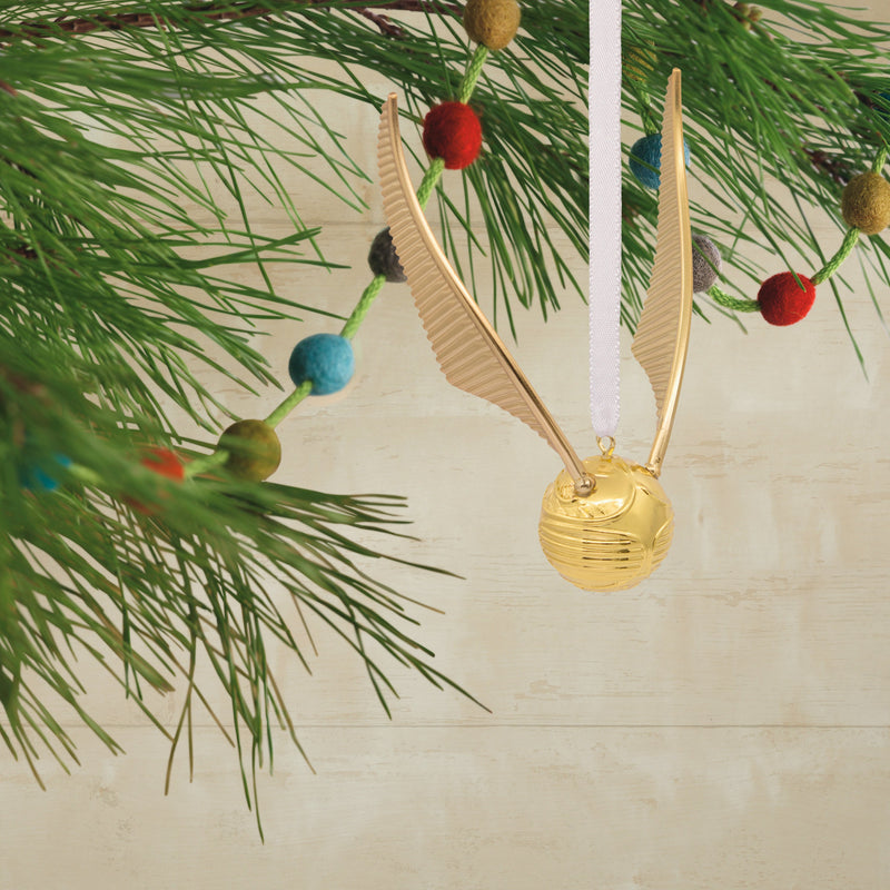 Premium Collectable Harry Potter™ - Golden Snitch Ornament