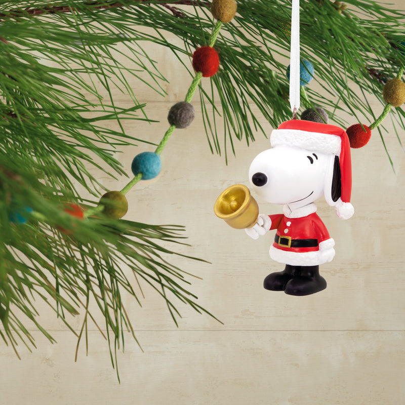Collectable PEANUTS™ Santa SNOOPY Christmas Ornament