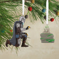 Storied Moments Star Wars™ Ornaments - Set of 2 - The Mandalorian™ & Grogu™
