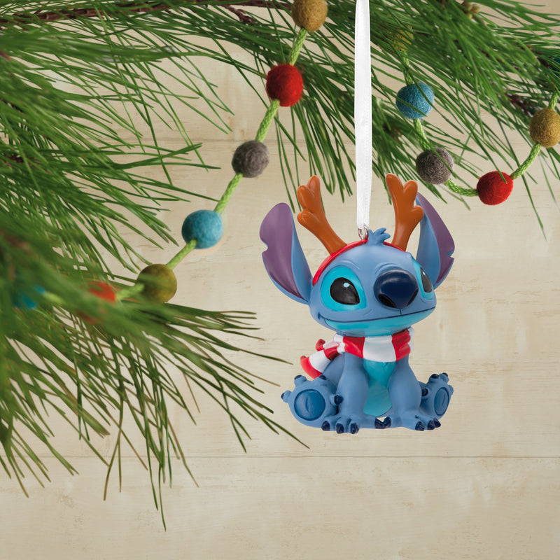 Collectable Disney Lilo & Stitch Christmas - Festive Stitch Ornament