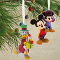 Storied Moments Disney Christmas Ornaments - Set of 2 - Mickey's Christmas Carol