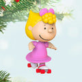 Keepsake PEANUTS™ Hanging Ornament - Sally Brown Roller-skating Design