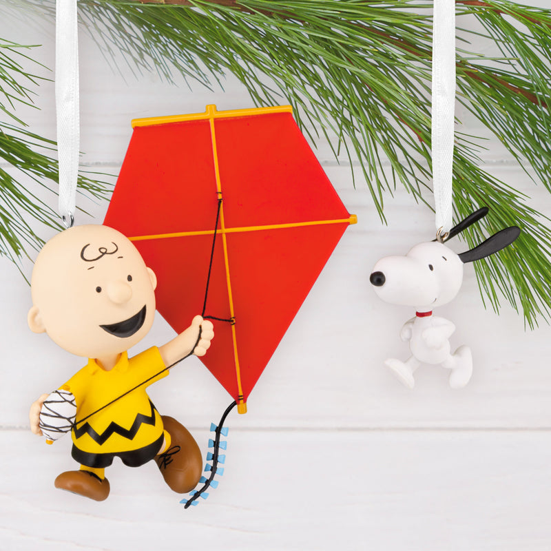 Collectable PEANUTS™ Storied Moments Ornament - Set of 2 Charlie Brown & SNOOPY Design