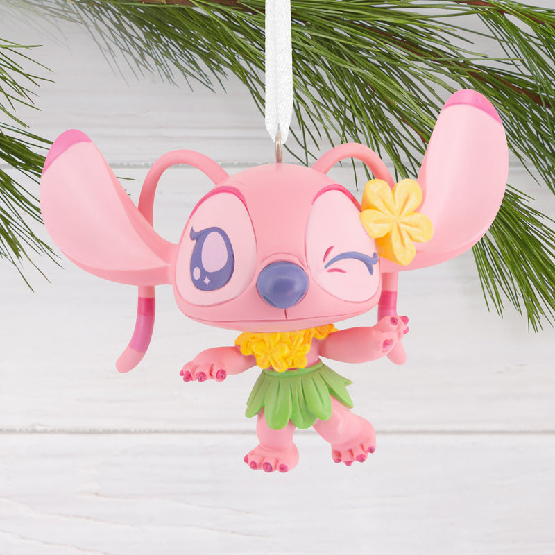 Collectable Disney Hanging Ornament - Lilo and Stich, Angel Dancing Design