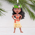 Collectable Disney Ornament - Moana With Flower Crown Design
